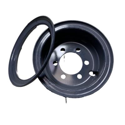 China Manufacturing Plant Appliance 2 Piece 7.00T-15 Steel Wheel Rims for 28x9-15 Tire for sale