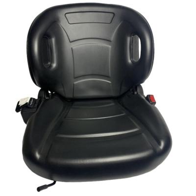 China HELI Forklift Parts Universal Forklift Seat with Steel Armrest and Fold Down Backrest for sale