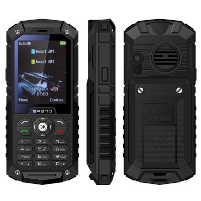 China Dual SIM Card UNIWA S8 Class 2.4 Inch Test Rugged Dual SIM Card IP68 Feature Phone for sale