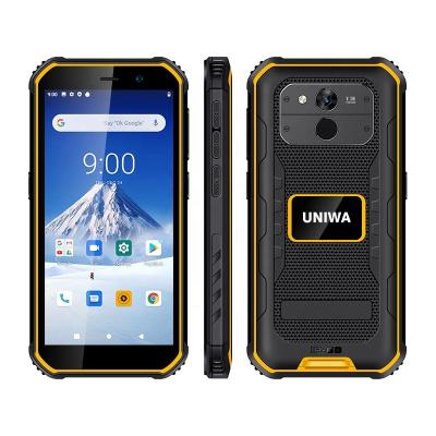 China Dual SIM Card Unbranded Android Phones UNIWA F963 5.5 Inch Screen IP68 Waterproof NFC 4G No Brand Rugged Smartphone for sale