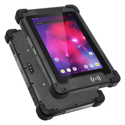 China Waterproof 8 Inch RS232 Port IP65 NFC Android Fingerprint Reader USB Type-A Industrial Rugged Android Tablet for sale