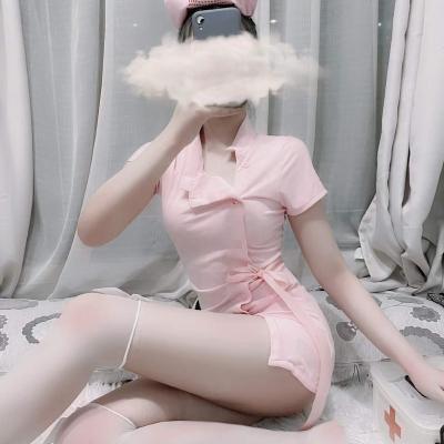 China New sexy mature woman sexy underwear lingerie female role play nurse sexy uniform big skirt temptation suit for sale