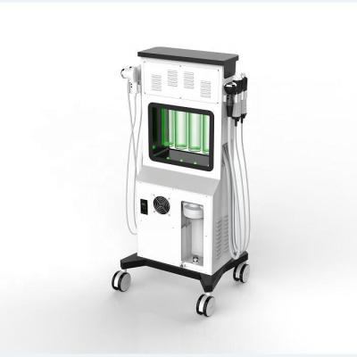 China Skin Tightening Multifunctional Skin Care Facial 6in1 Glowskin O+ Deep Cleansing Carbon Oxygen Machine for sale