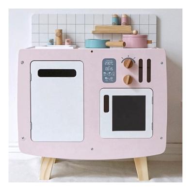 China Kitchen Set Wooden Toy Preschool Toy Kitchen Toy Pretend Toys Straining 2022 Educational Equipment Toys for sale