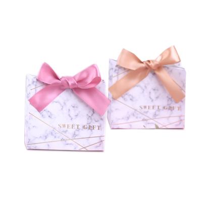 China Custom Recyclable Custom Logo Luxury Boutique Small Medium Wedding Marble Design Jewelry Shopping Paper Gift Retail Bag for sale