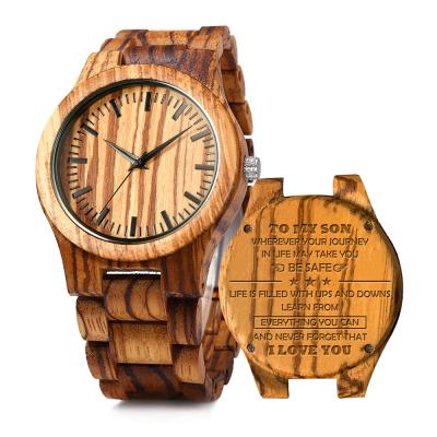 China Top Sale W0359 Non-Specific New Design Non-Specific Fast Shipping Elk Watch Wooden Manufacturer China for sale