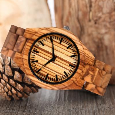 China W0362 newcomer 100% non-specific full inspection customized hot sale wooden watch wome manufacturer available in china for sale