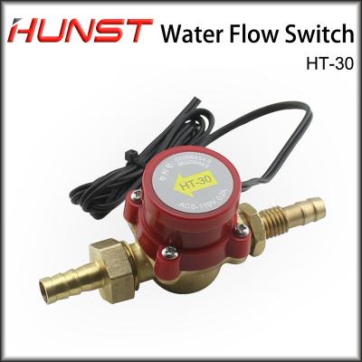 China Laser Cutting Engraving Machine Hunst Water Flow Switch Sensor 10mm HT-30 Protect For CO2 Laser Engraving Cutting Machine for sale