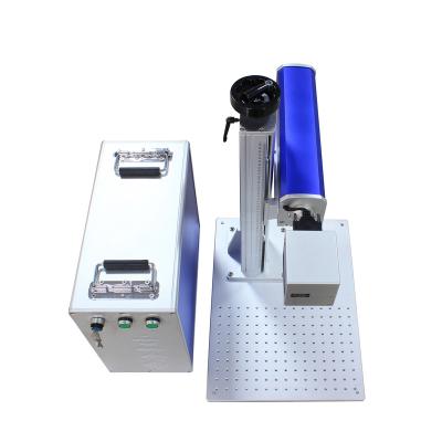 China Laser Fiber Laser Marking Machine For Metal Plastic 20W 30W 50W for sale