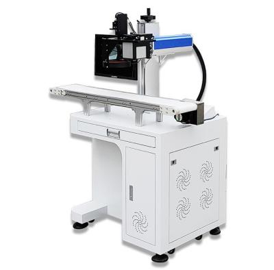 China Laser marking auto feed vision locating laser marking machine for metal and non-metal for sale