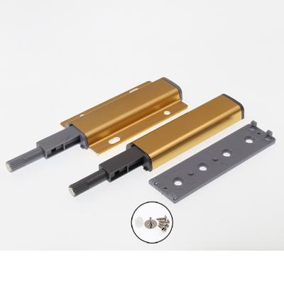 China Modern push to open plastic nail slive and plastic gold buffer cabinet door rebound device damper for sale