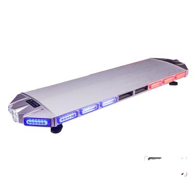 China TBD-7F925 built-in speaker Emark CEE E4 R65 led emergency led lightbar warning LED lightbar with speaker 120*30*11.5cm for sale