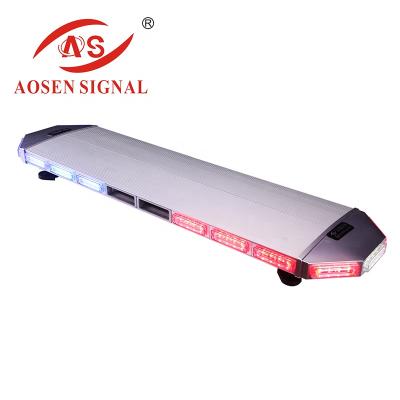 China PC+Aluminium alloy led light bar with three lines new function turn signal and brake for sale