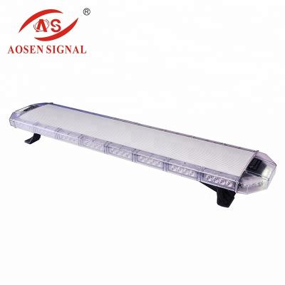 China Waterproof/Windproof/Dustproof Emergency Warning Light Bar Discolor RYB Color Changing LED Light Bar for sale