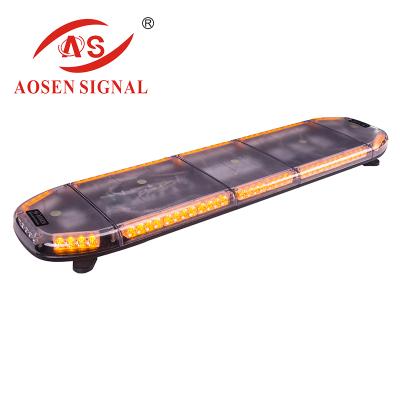 China PC + Aluminum Alloy LED Light Bar , Amber Led Light Bars Used Emergency Vehicle Bar Lights for sale