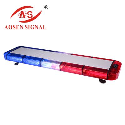 China Slim Aluminum Alloy Police Lightbar Warning Emergency for sale