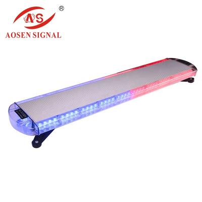 China PC+Aluminum Alloy Super Slim LED Amber Warning Lightbar, Vehicle Emergency Light Bars Long Row Lightbar (TBD-8401) for sale for sale