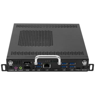 China Whiteboard Embedded OPS Computer H410 OPS 10th I7 8GB 256GB 4K/8K OPS Industrial Embedded PC Module 195*180*33/42mm for sale