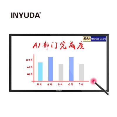 China Learning 100 Inch Touch Screen 4k Smart Classroom Infrared All In One Portable Interactive Whiteboard Smart Board for sale