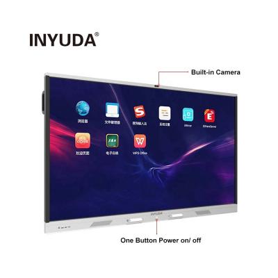 China Wholesale Price 100 Inch Smart Touch Interactive Whiteboard Panel PC Aluminum Alloy Frame PC For School Teaching Office Meeting for sale