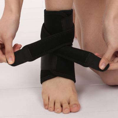 China Adjustable Elastic Protection Bandage Sports Fitness Ankle Support Brace Customized for sale