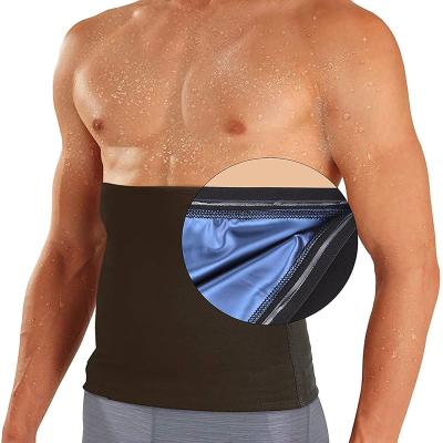 China Waist Slimming Comfortable Material Trainer Sweat Workout Waist Shaper Sweat Sauna Belt for sale