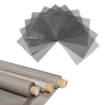 China Corrosion Resistance 304 Stainless Steel Woven Wire 20 30 40 50 60 80 100 Mesh Filter Screen Sheet Filtration Cloth for sale