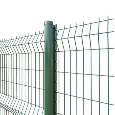 China Easily Assembled Triangular Curved Bilateral 3D Wire Mesh Net For Road Netting Community Orchard Farm Fence Garden Scenic Fence for sale