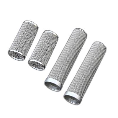 China Building Material Stores Factory Custom Stainless Steel Wire Mesh Cylinder Filter For Filtering Water for sale