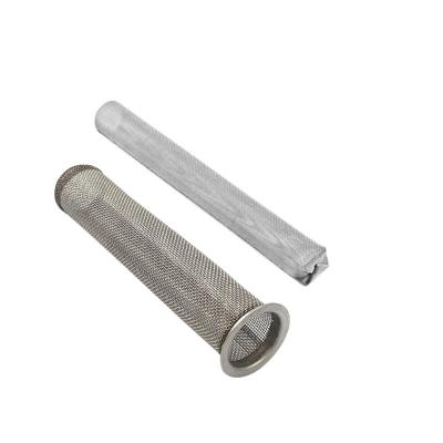 China Hotels manufacturers support customization of various stainless steel filter tubes dip pipe mesh filters fine mesh filters for sale