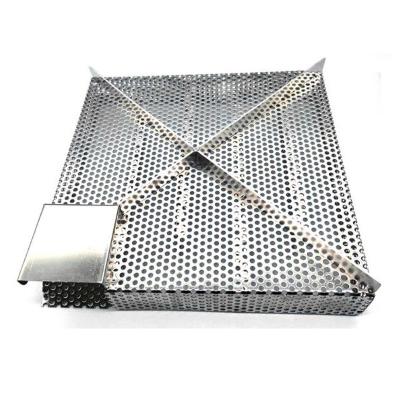 China Hot Selling Easily Cleaned Custom Perforated Stainless Steel Smoke Generator for Hot or Cold BBQ Grill Smoking for sale