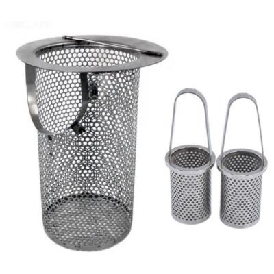 China Filtration Equipment Basket Filters / Application Stainless Steel Mesh Filter For Industrial Filtration for sale