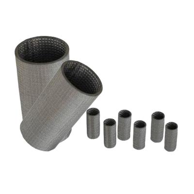 China Factory cheap and high quality agglomerated precise sintered stainless steel mesh filter stainless steel porous filter for sale