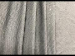 Leather Effect  100% Polyester Felt Fabric Grey For Upholstery Projects Pillows