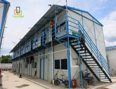 China Modern Prefab House For Lucky Family 300m House Assembled HomesSandwich Merchant Prefab Panel Houses for sale