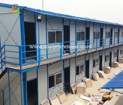 China Modern Prefab Sandwich Panel Beach Steel Power Buildings House for sale