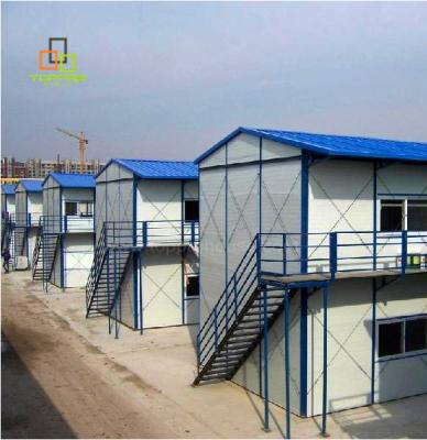 China Modern Prefab Steel Frame Homes Labor Camp Design For Prefab Japanese Tea Brick House for sale