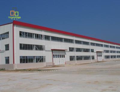 China Large China iron steel structure premade modern cheap prefab industrial houses for storage warehouse kit and building for Ghana for sale