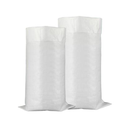 China Recyclable Clear Transparent Recyclable Rice Sugar Woven Bag 25kg 50kg pp woven sack bags for sale