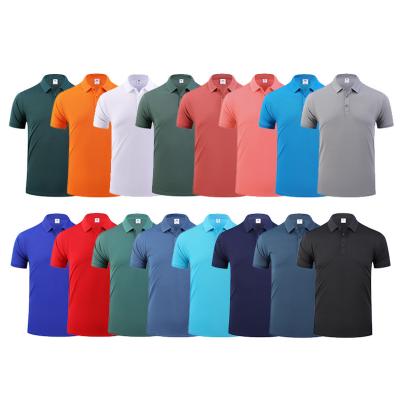 China Custom Anti-wrinkle vagton bulk stock logo sports men's polo t-shirt and polo T-shirts women's short sleeve polo shirts for sale