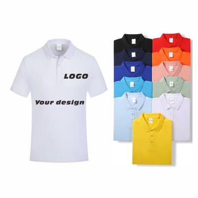 China Anti-Wrinkle Custom Design Your Own Brand Polo Short Sleeve Men's Golf Polo T-Shirt Shirts Polyester Custom Design for sale