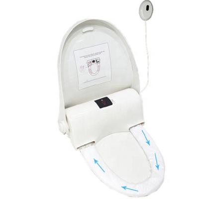 China Slow-end Hygienic Automatic Electronic Toilet Seats NZMAN Toilet Seat Cover #ET301B for sale