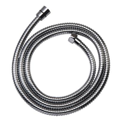 China Chrome Consumable Shower Hose -- With anti-twist feature one end 98 inches 8.2 ft Chrome finish stainless steel extra long flexible shower hose, best detachable shower hose replacement Handshower extension for sale