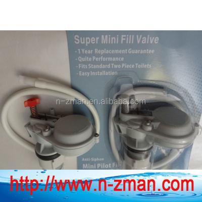 China Anti-Siphone Valve Mini Pilot Toilet Fill Valve / Anti-Siphon Fill Tank Fill Valve for sale