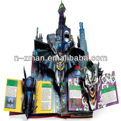 China paper & Cardboard 3D POP UP Book, 3D Children Book, Children POP UP Book for sale