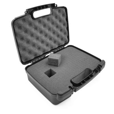 China Customizable Universal Use Plastic Foam Case For Portable Electronics Hard Carrying Case With Interior Pre-Cut Foam for sale