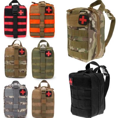 China Universal Outdoor SOS Pocket Medical Box Large Size Survival Use Bag/Tactical Bag Kit Bag Mobile Medical EMT Emergency First Aid Packet for sale