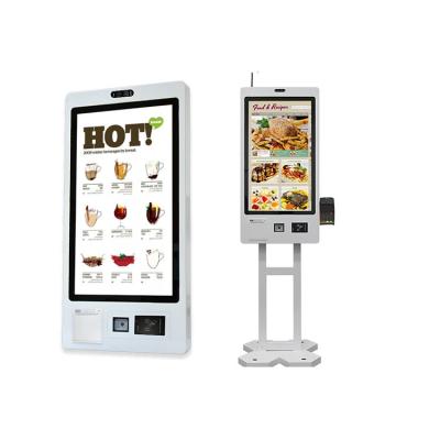 China Versatile Self Service Ordering Kiosk with Capacitive Touch 10 Point Screen for Indoor for sale