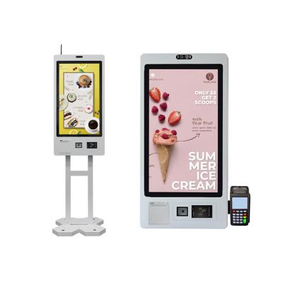 China SDK Klantenservice Kiosk Touchscreen Kiosk Zelfbedieningsbestelling Te koop