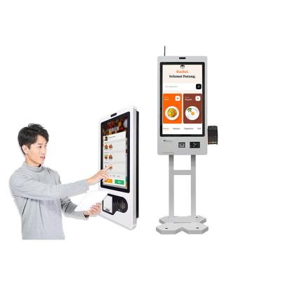 China NFC Card Reader Payment Terminal Kiosk Android Self Ordering Kiosk Machine self payment kiosk for sale